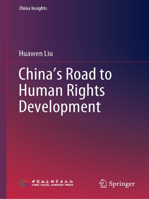 cover image of China's Road to Human Rights Development
